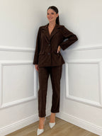 Giacca Corduroy 25790 Caffè - Bazar Abbigliamento