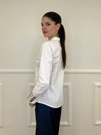 Camicia Slim Cotone 6036 Bianco