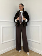 Pantalone Fluido 7229 Moro