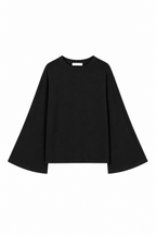 Maglia Maniche Ampie Lumina LD6307 Nero