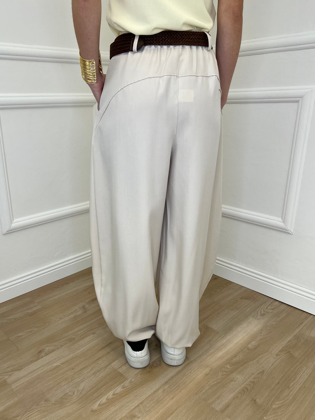 Pantalone Parachute Balloon 28894 Ecru