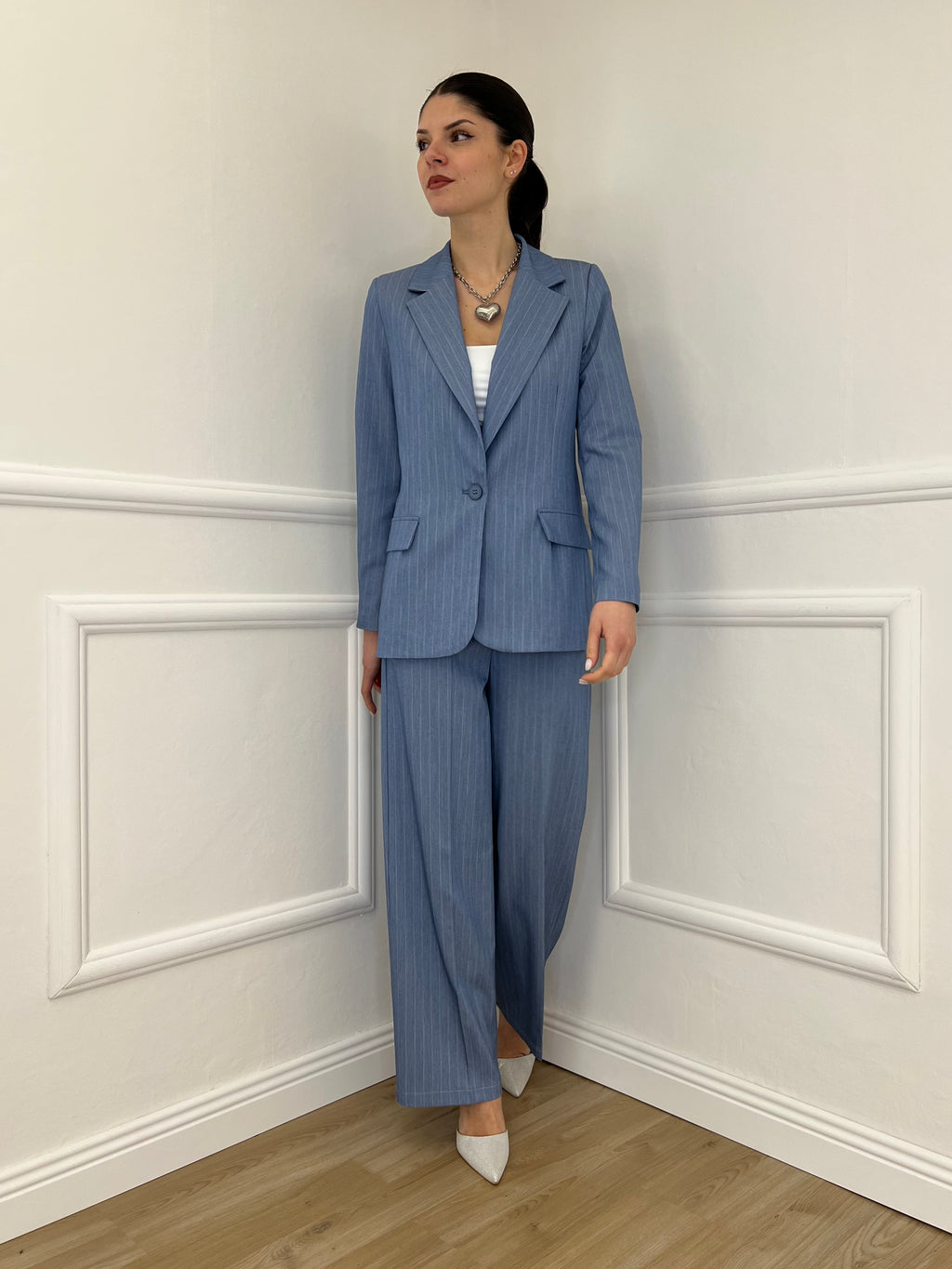 Tailleur Gessato G27636 Avio