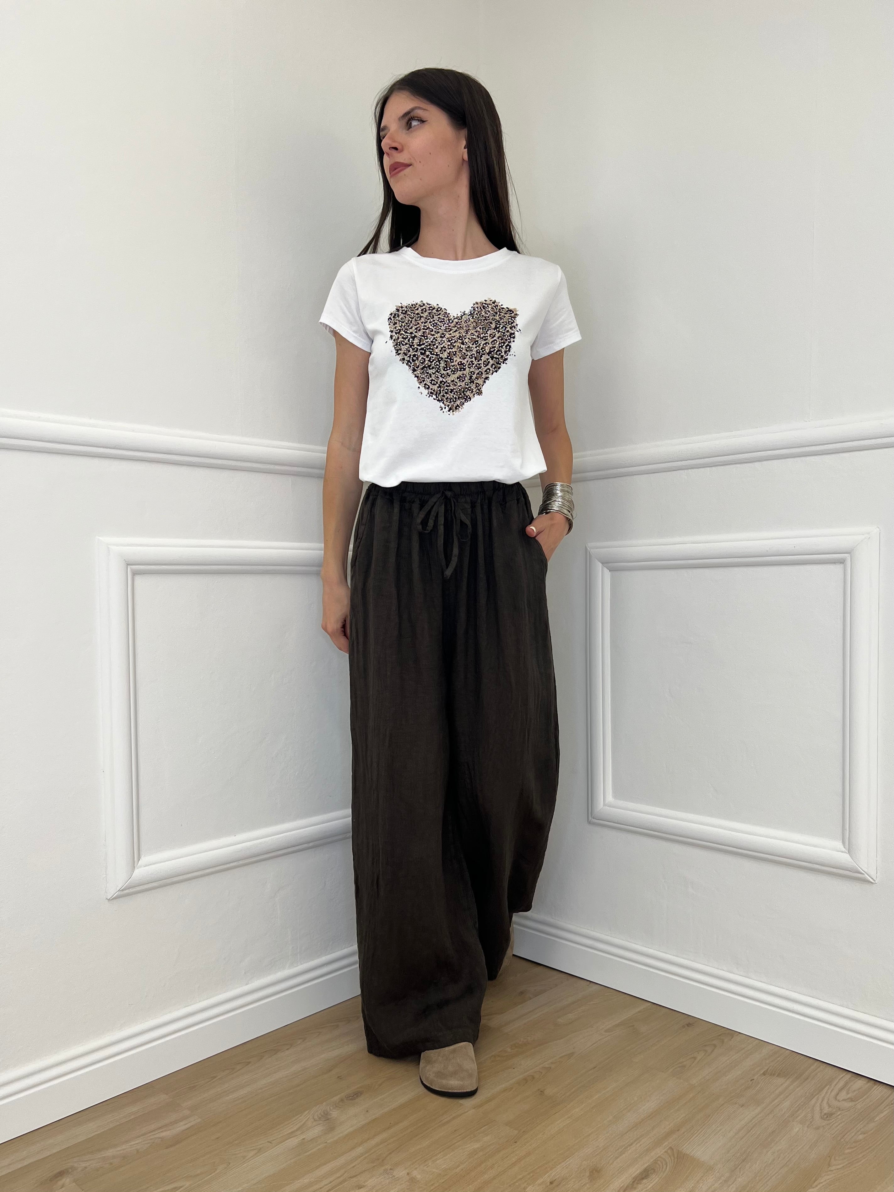 Pantalone Palazzo Lino I586 Moro