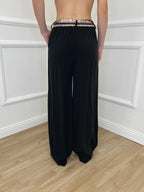 Pantalone Cupro Fusciacca 20527 Nero