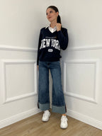 Maglia Camicia S11133 Blu - Bazar Abbigliamento