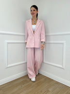 Blazer in Viscosa 27435 Rosa