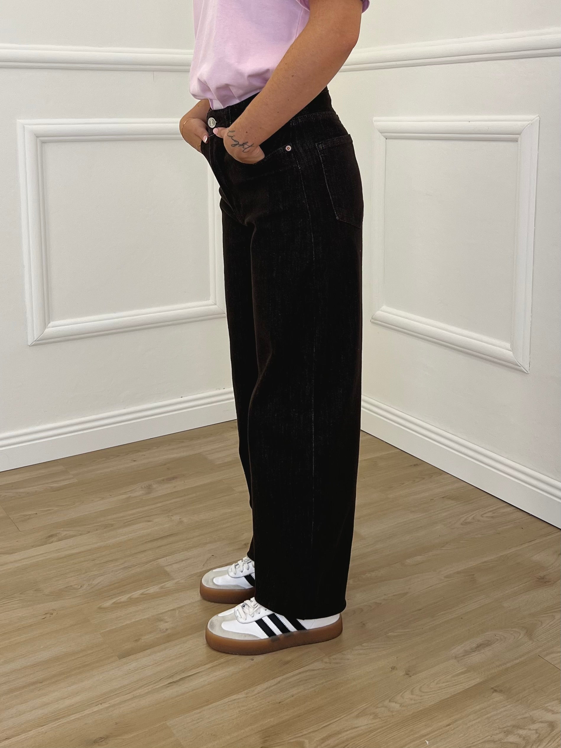 Jeans Balloon H3875-2 Marrone
