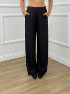 Pantalone Fluido Cady 7270 Marrone