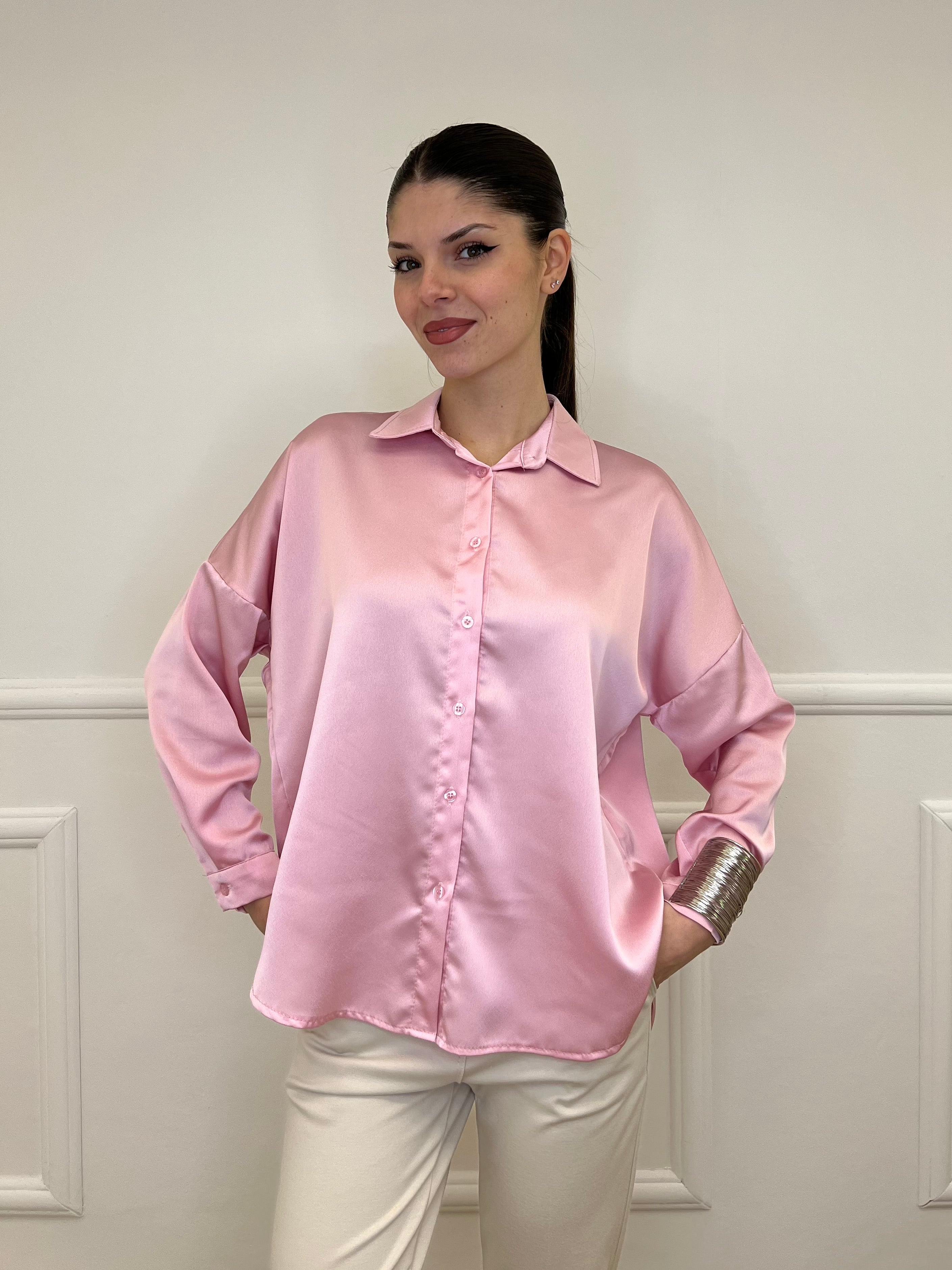 Camicia Over in Satin 2020
