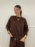 Tuta Bande 7937 Marrone