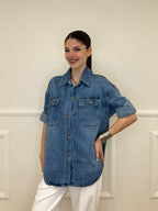 Giacca Denim Oversize 119-2118