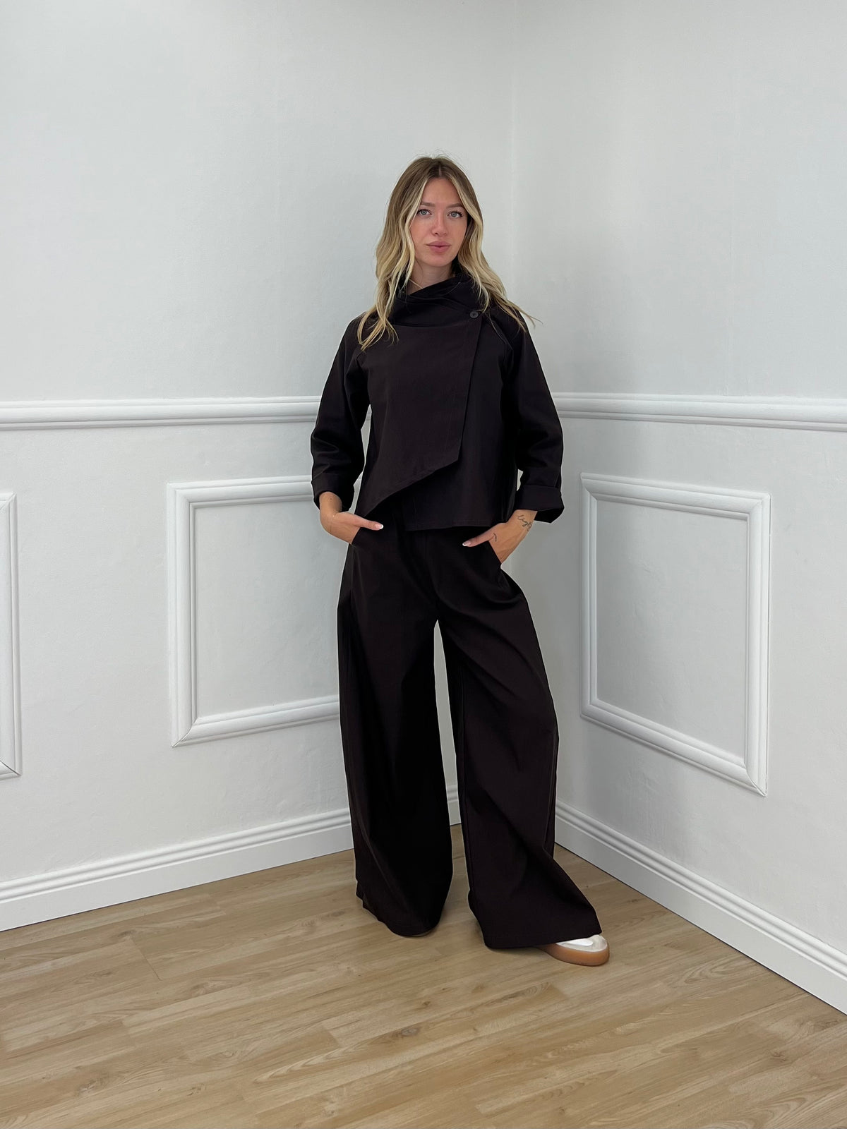Pantalone Palazzo Punto Milano 3015 Moro
