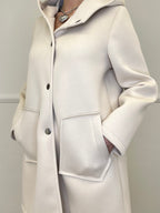 Cappotto Neoprene 1578 Ecru