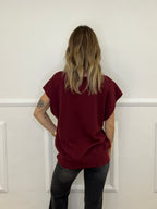 Maglia Viscosa e Alpaca con Bottoni 3502