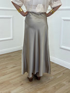 Longuette In Satin 2236 Sabbia