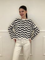 Maglia Traforata Ondine 10514 Blu