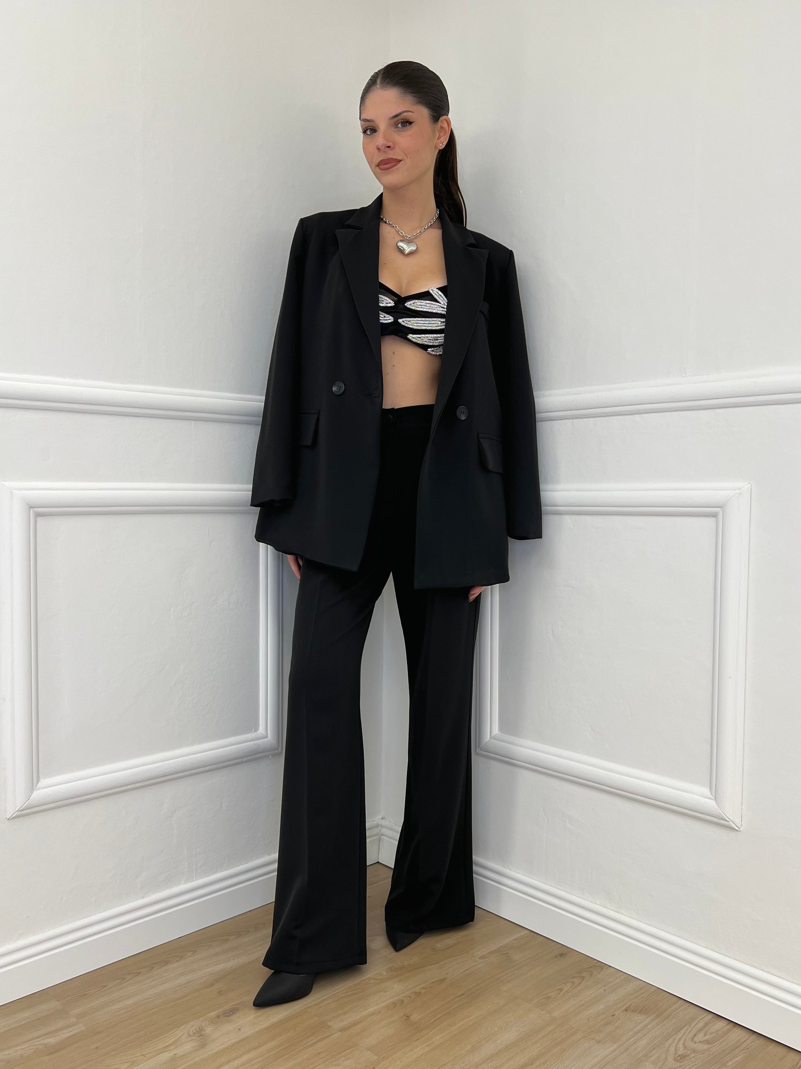 Tailleur Doppiopetto 2412 Nero