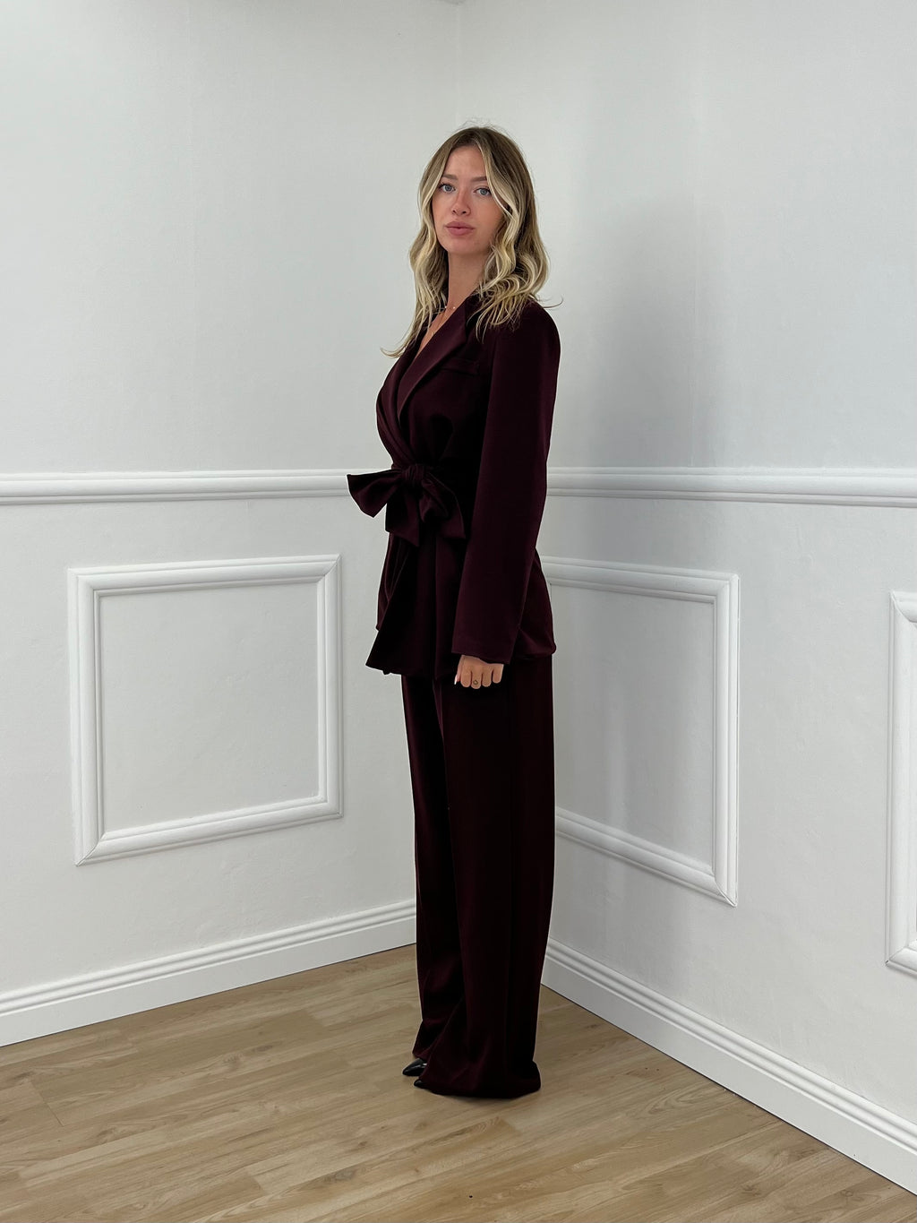 Blazer Over Fiocco 6769 Burgundy