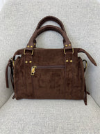 Borsa City Scamosciata Medium 9780