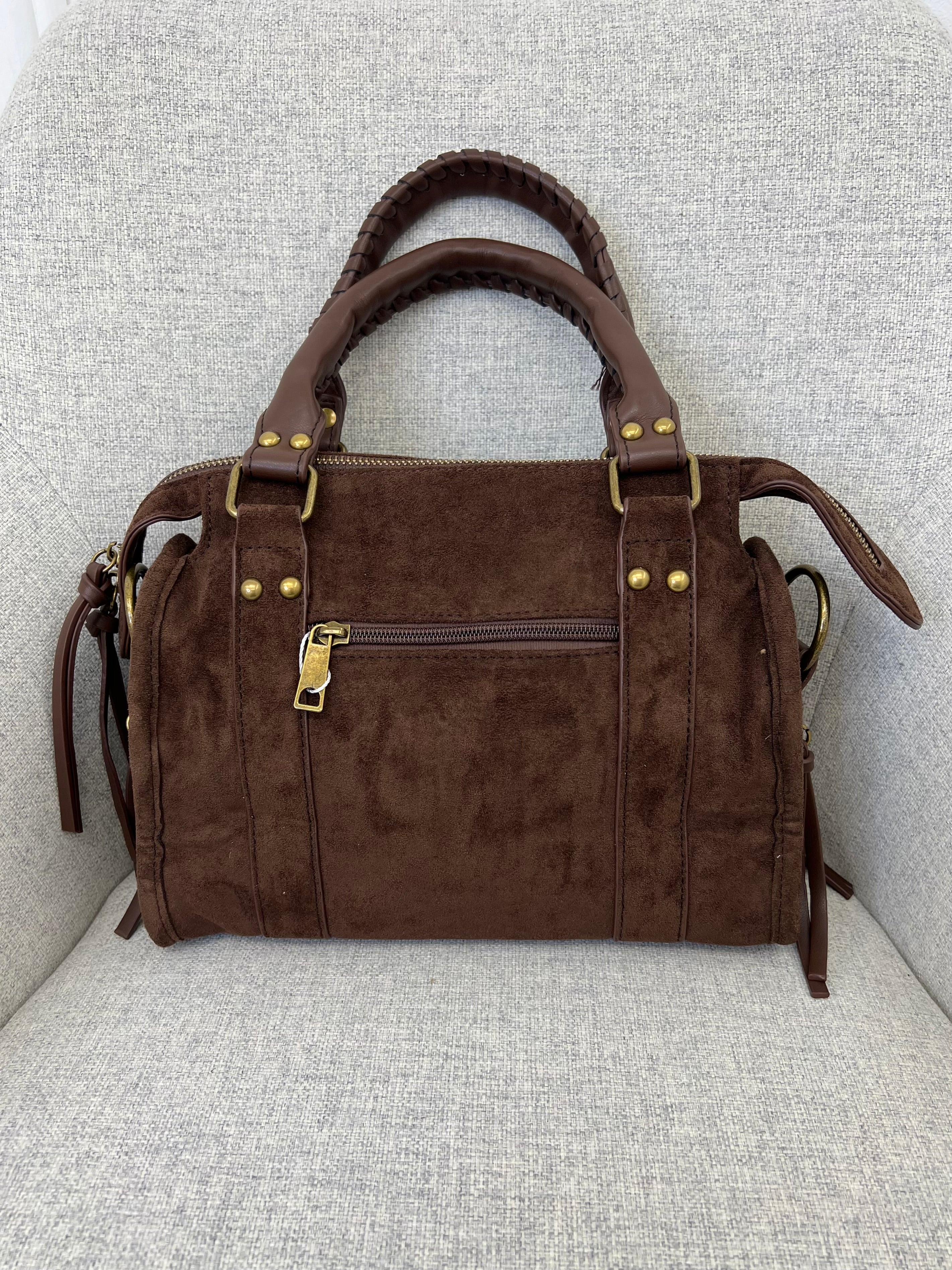 Borsa City Scamosciata Medium 9780