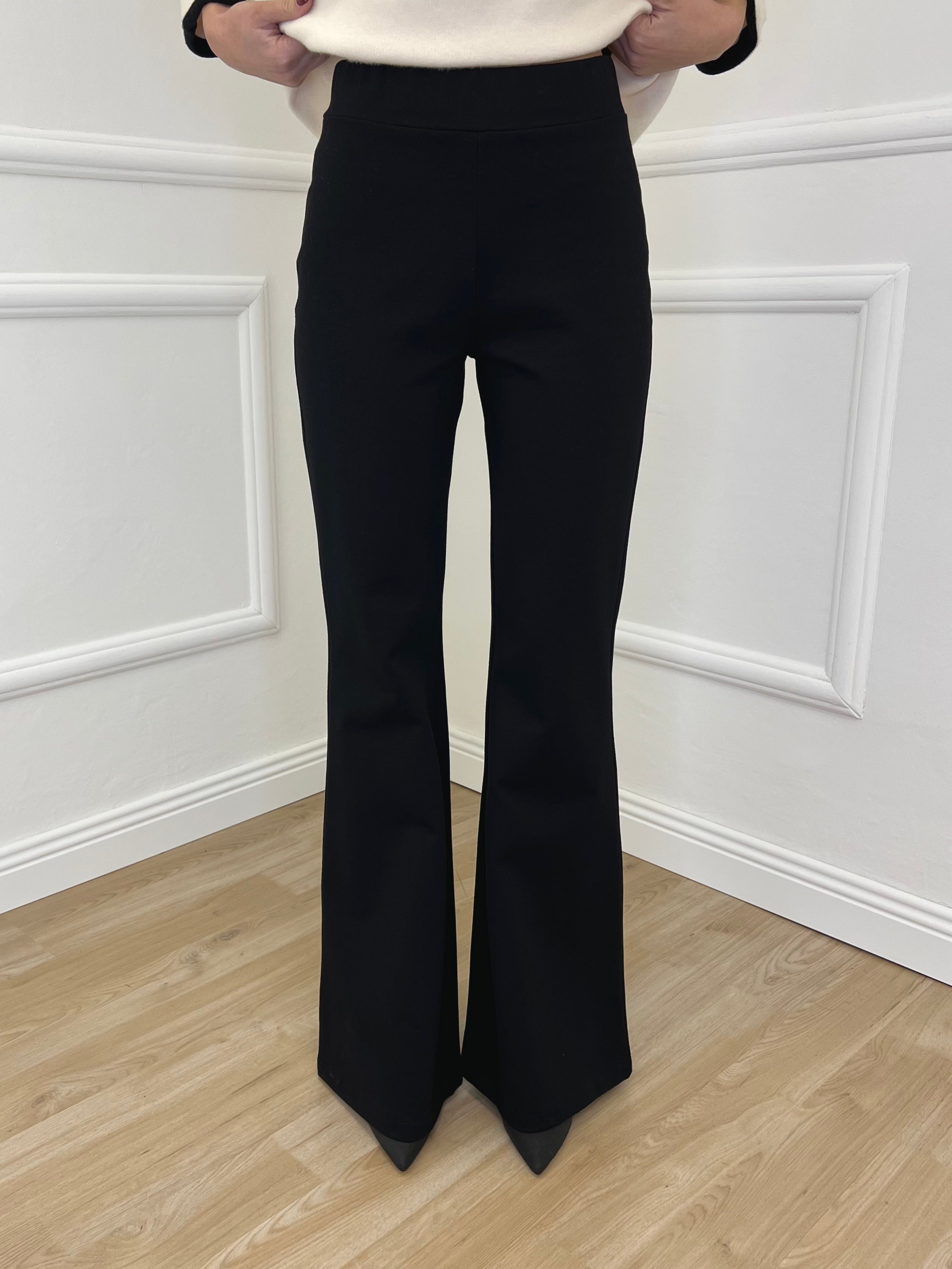 Pantalone Flare 1073 Nero