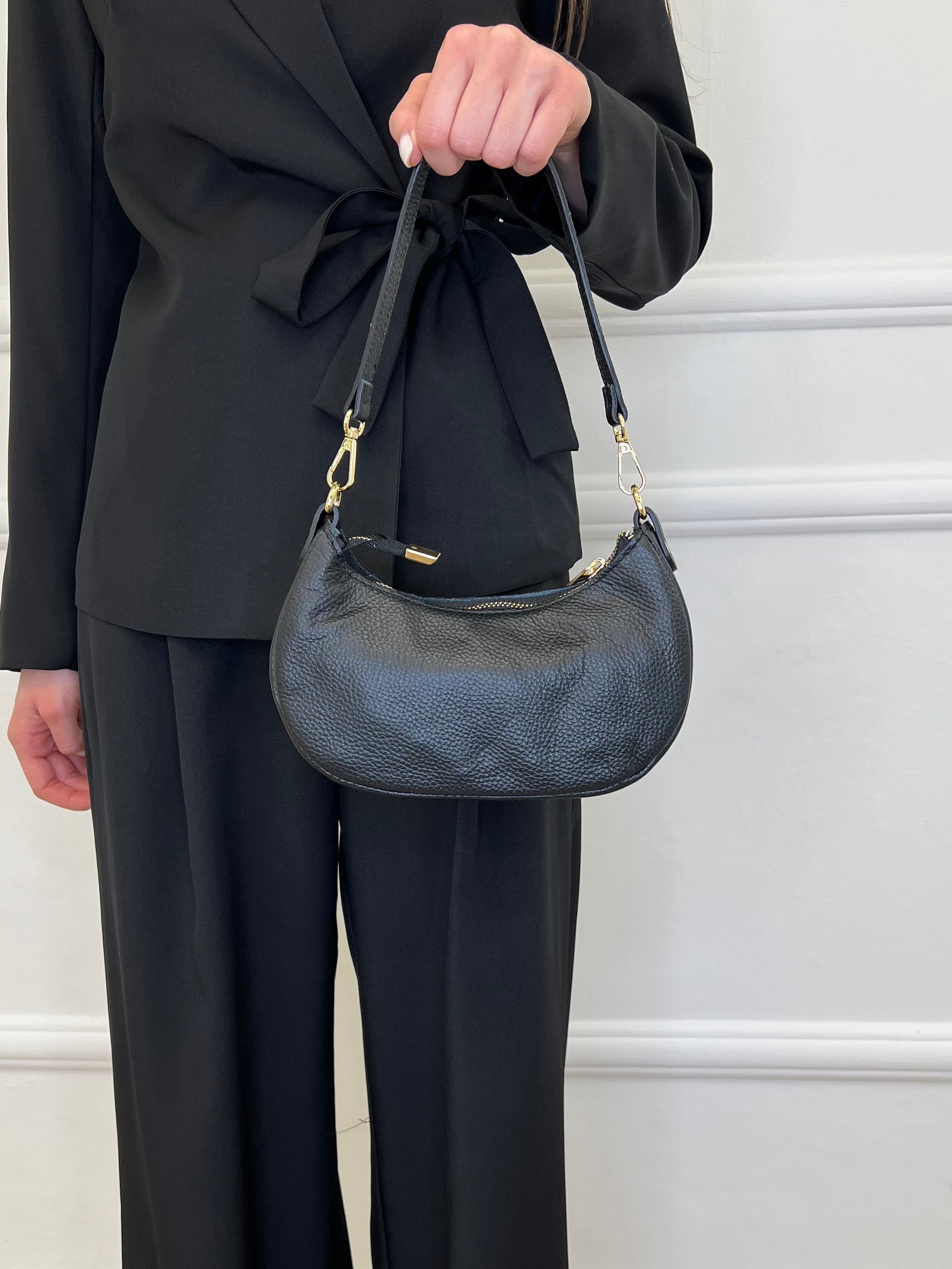 Borsa Hobo Con Borchie CHLOE Vera Pelle