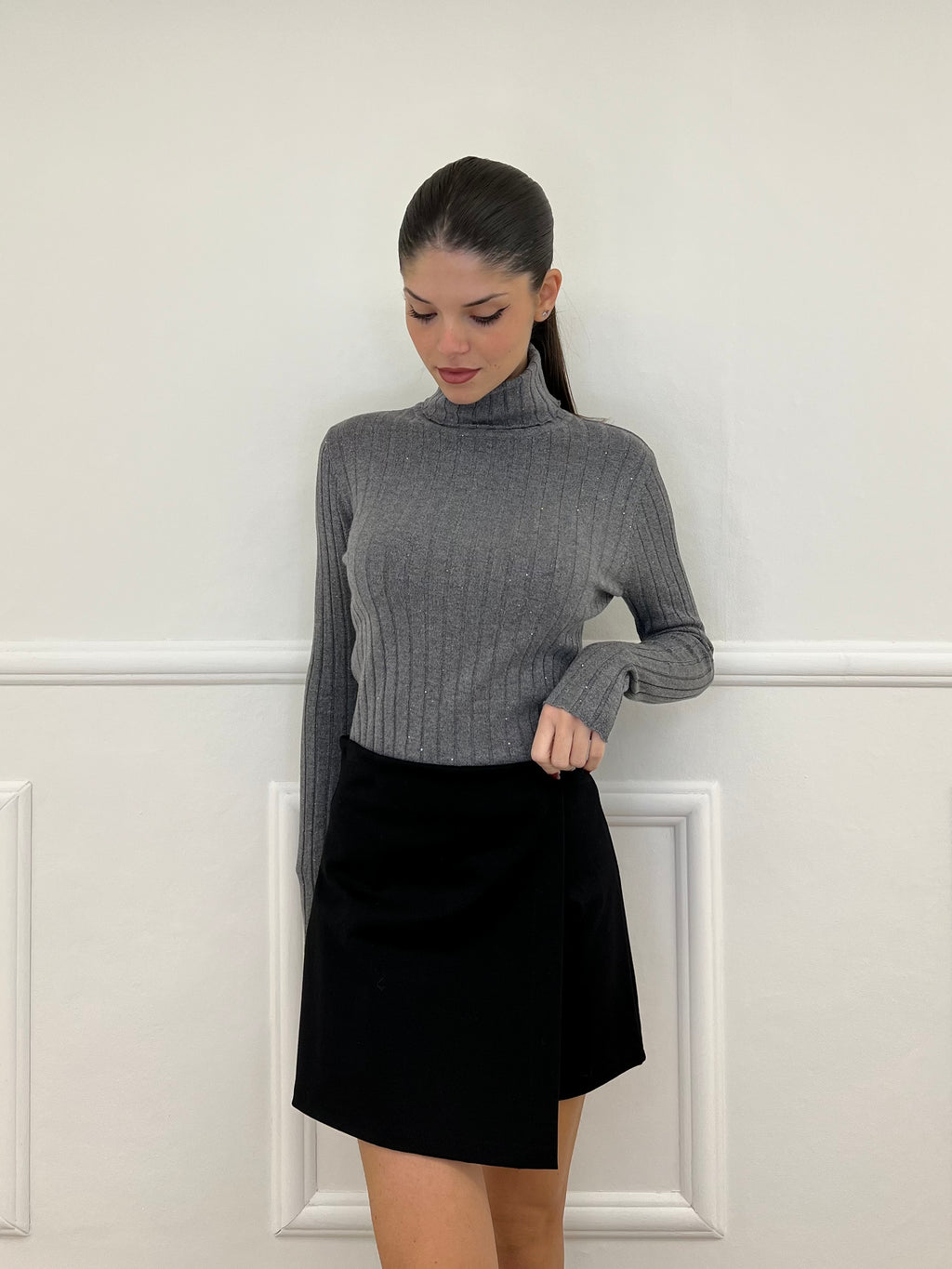 Dolcevita Coste Paillettes 5270 Grigio