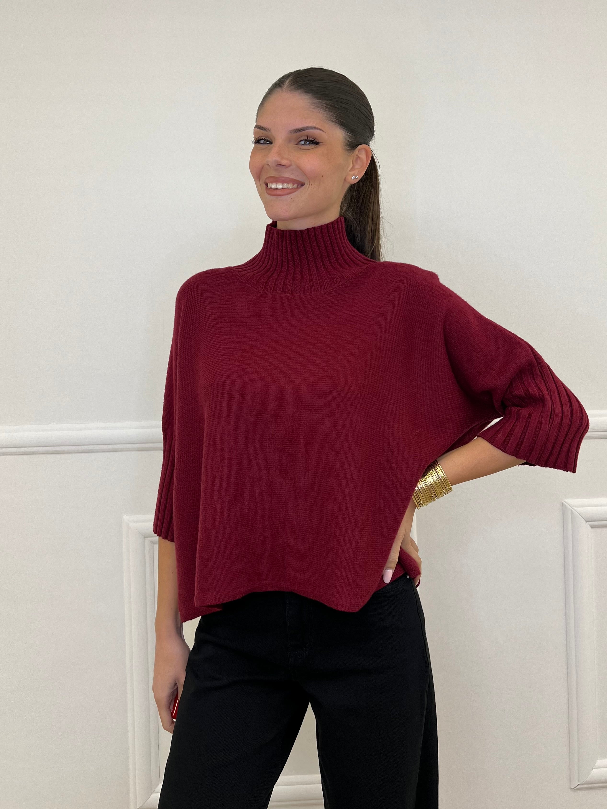 Maglia Vulcano Scatoletta 5279 Bordeaux