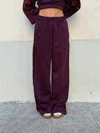 Tuta Inserti Paillettes L3110 Burgundy