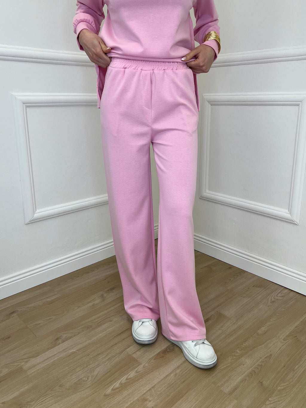 Tuta Over Girocollo 19143 Rosa