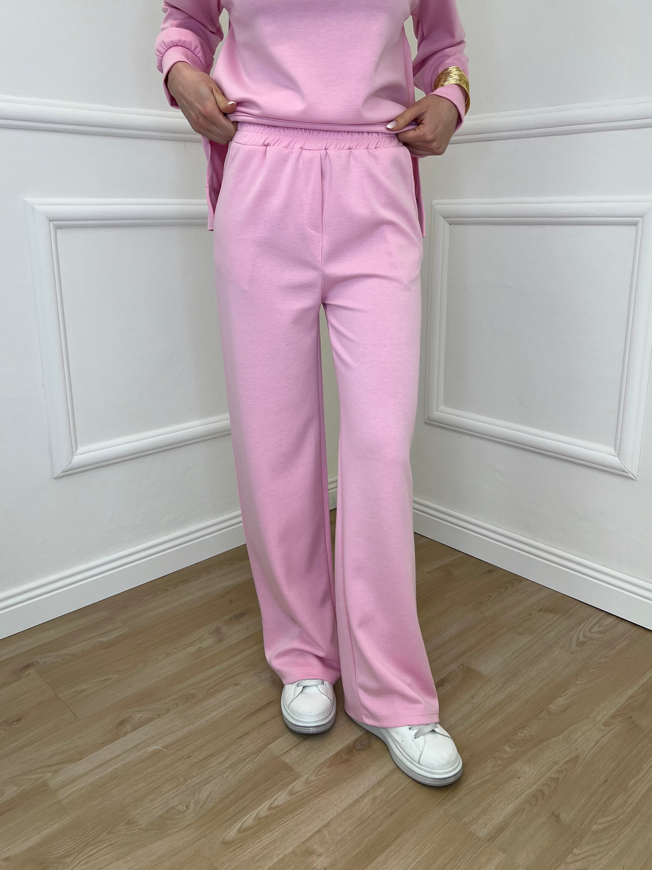 Tuta Over Girocollo 19143 Rosa