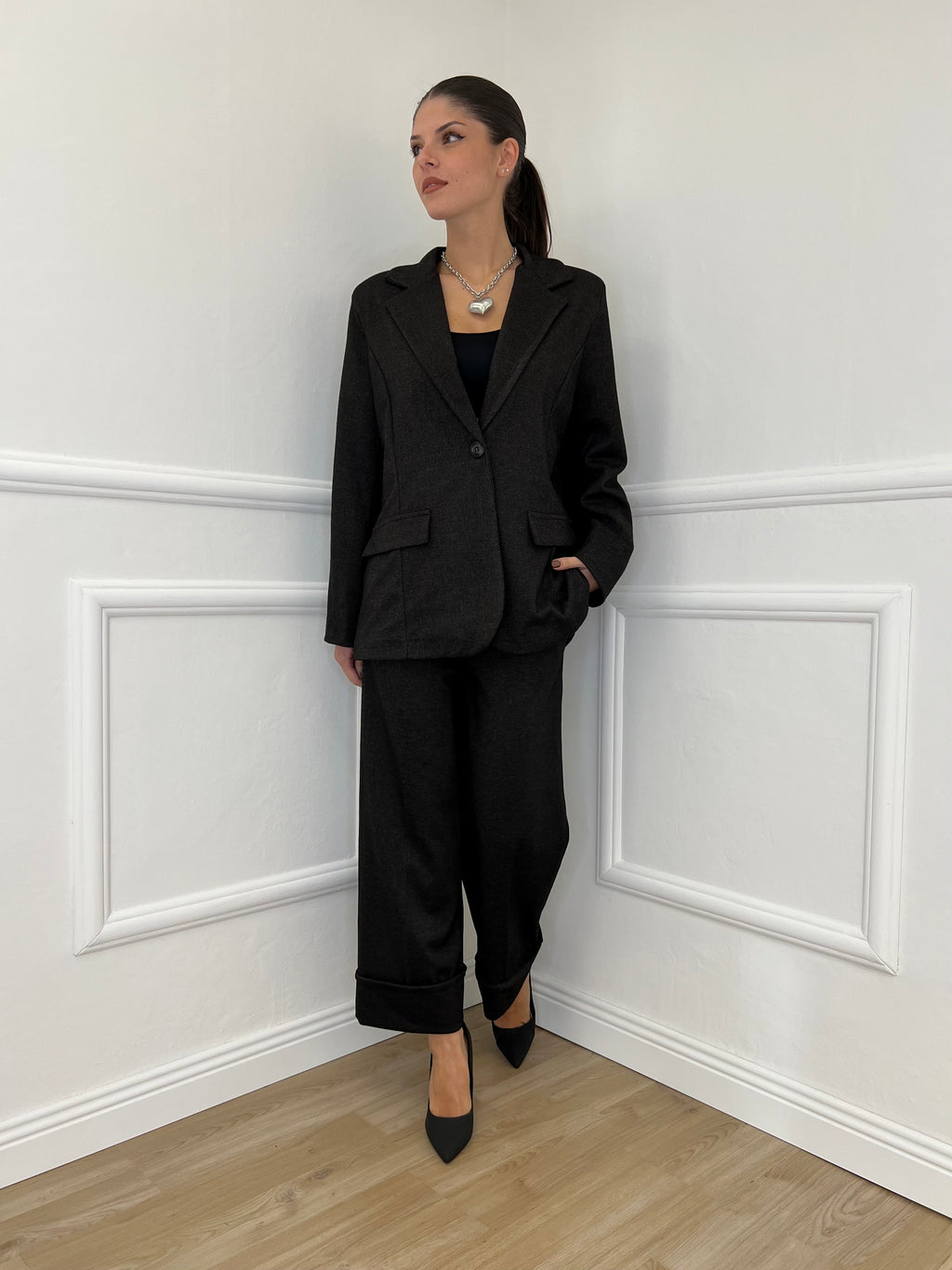 Giacca Twill Bicolor L5181 Moro