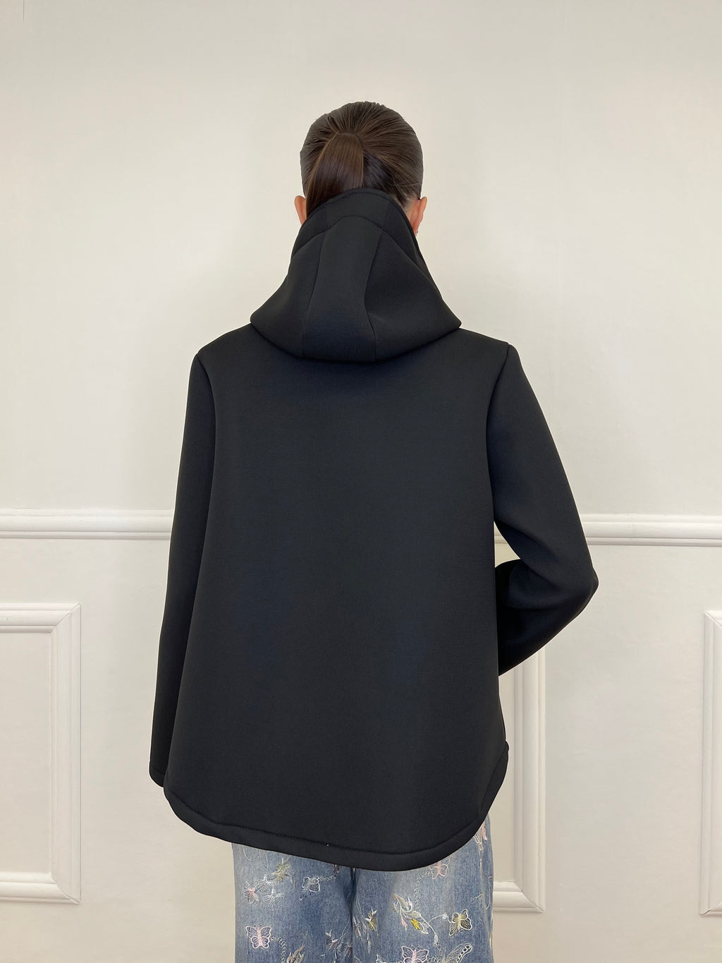 Giacca Neoprene Nido D'ape 26289 Nero