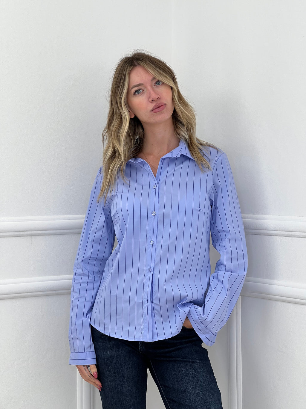 Camicia Bastoncino 5017 Azzurro