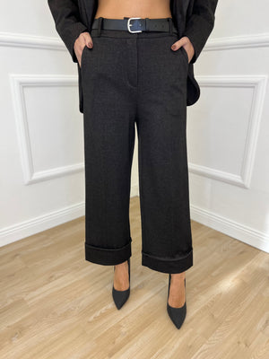 Pantalone Twill Bicolor 19318 Moro