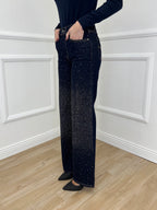 Jeans Strass 2377 Blue Black