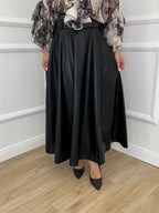 Gonna Ecopelle 8880 Nero - Bazar Abbigliamento