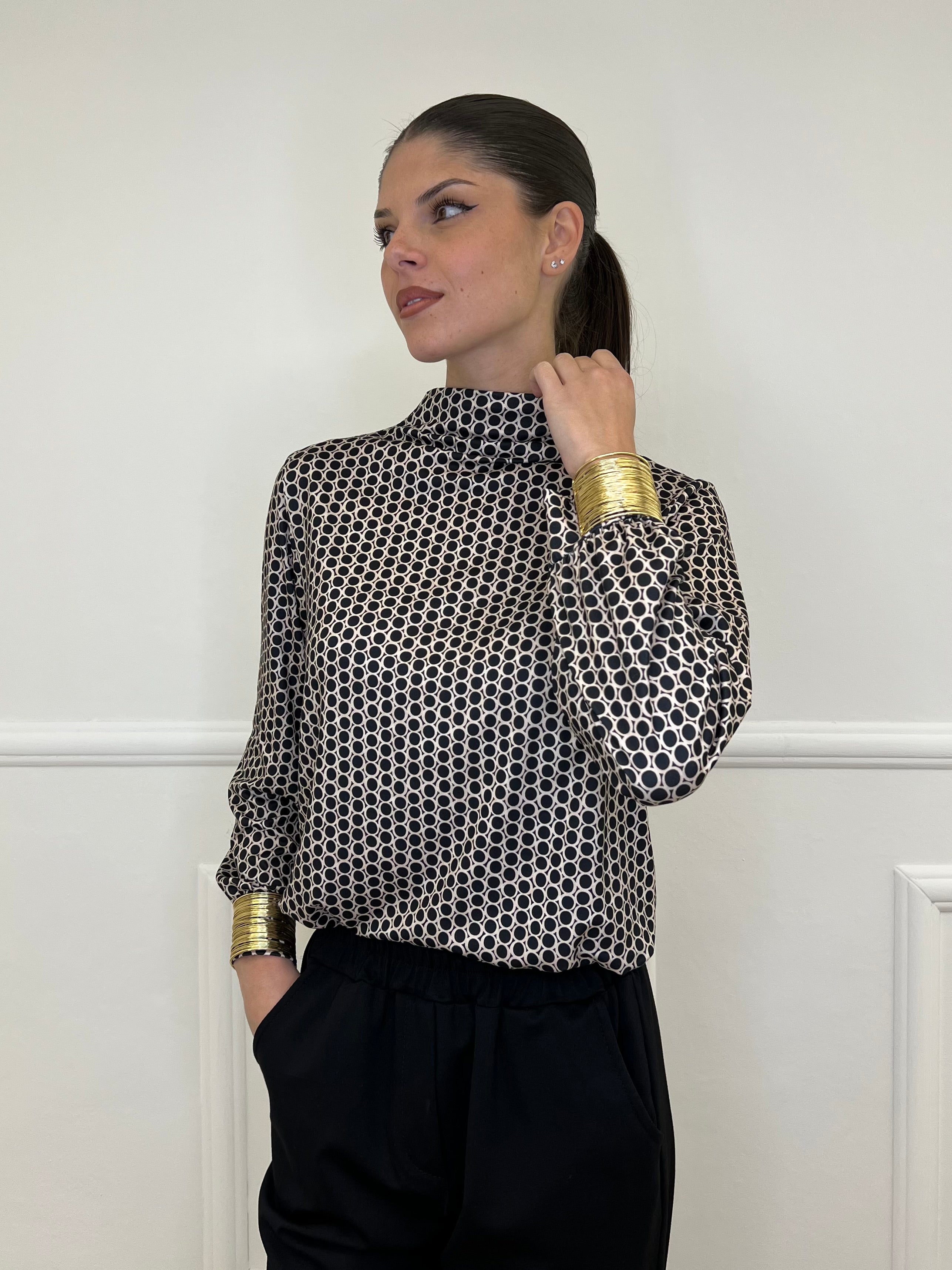 Maglia Jersey Vulcano 6391 Nero