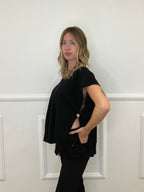 Maglia Viscosa e Alpaca con Bottoni 3502
