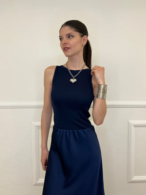Top Halter 8075 Blu