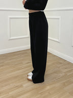 Tuta Oversize Girocollo D27629 Nero