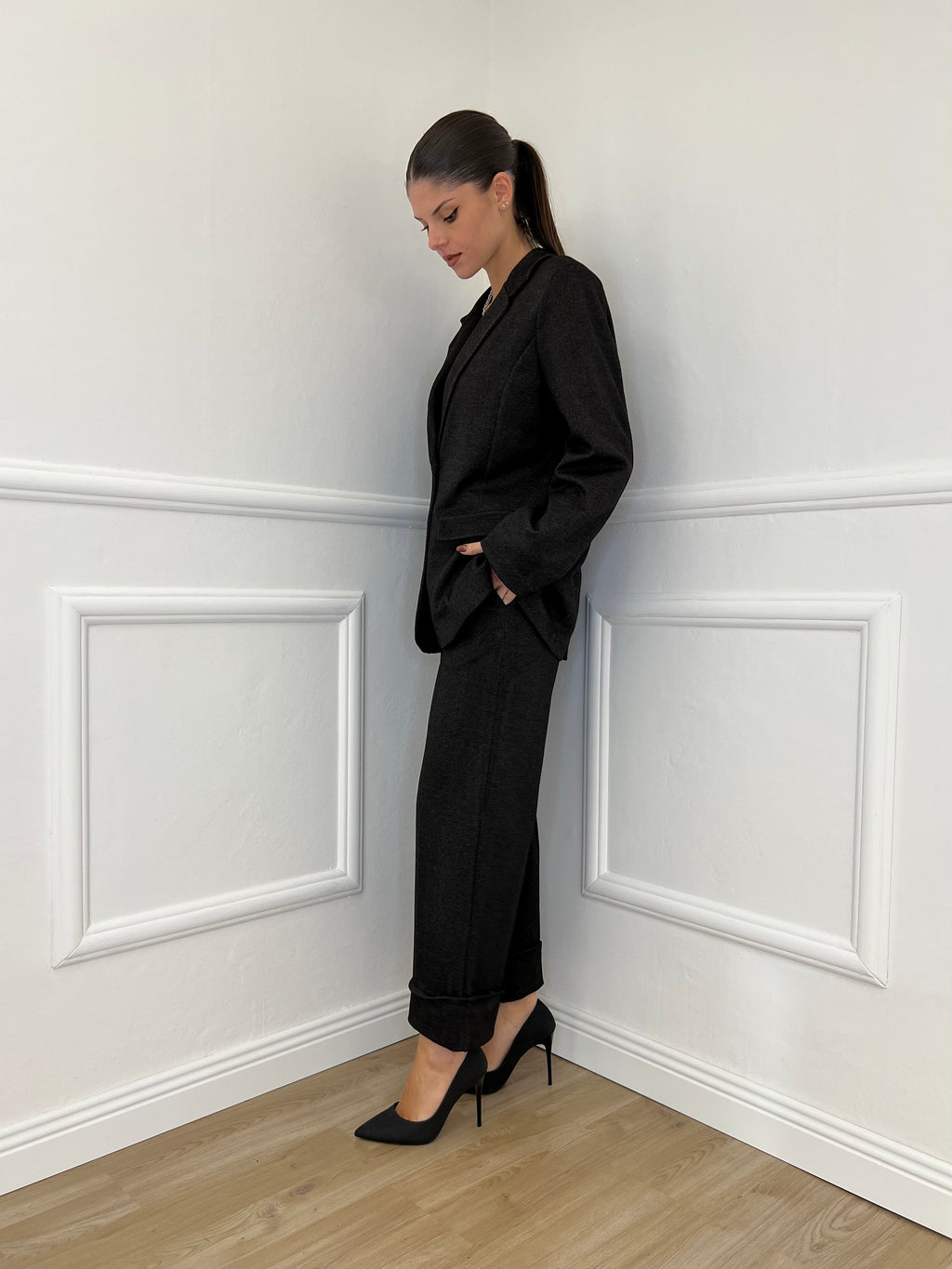 Giacca Twill Bicolor L5181 Moro