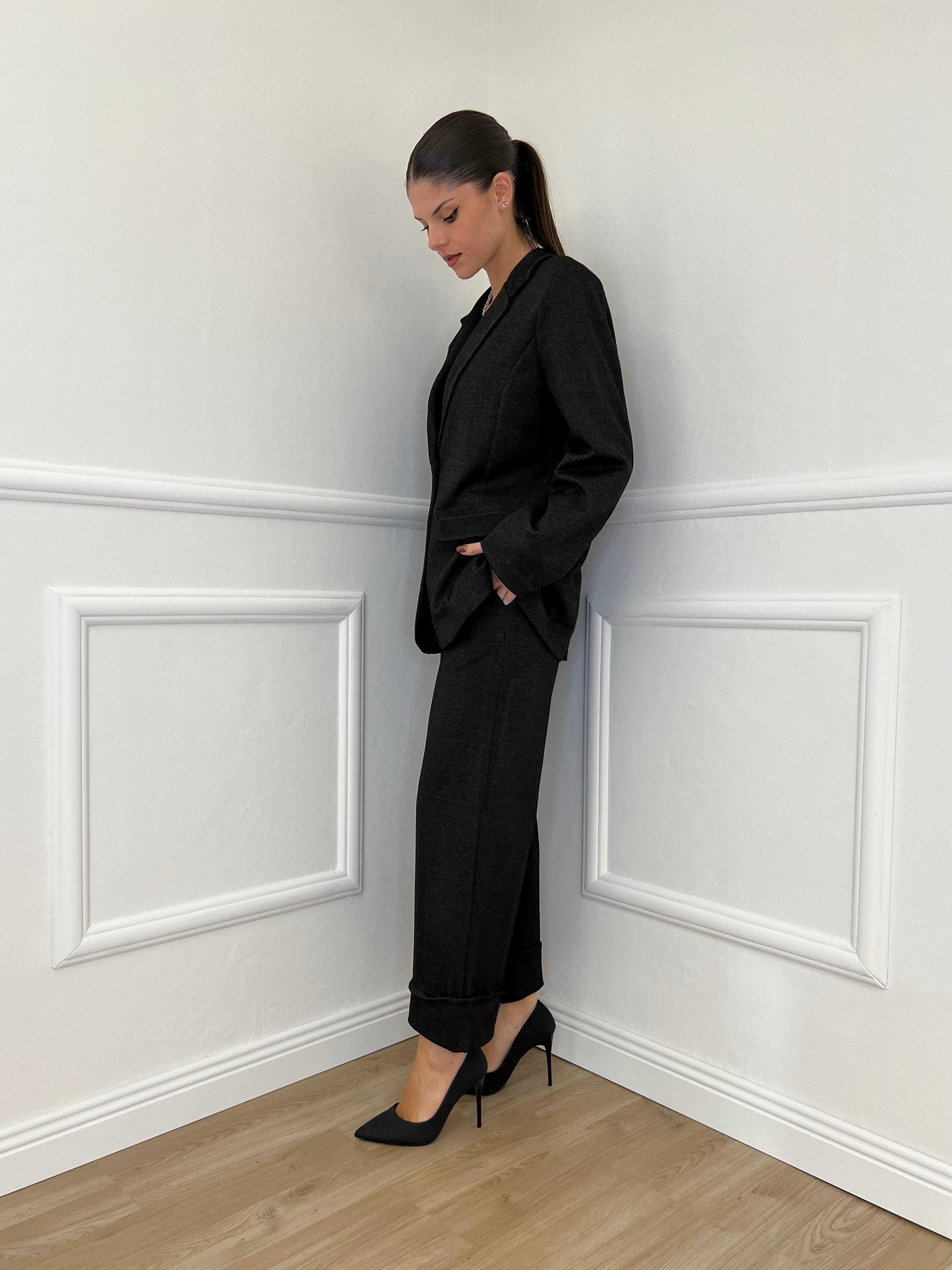 Giacca Twill Bicolor L5181 Moro