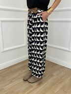Pantalone Gaucho Fantasia 2130 Nero