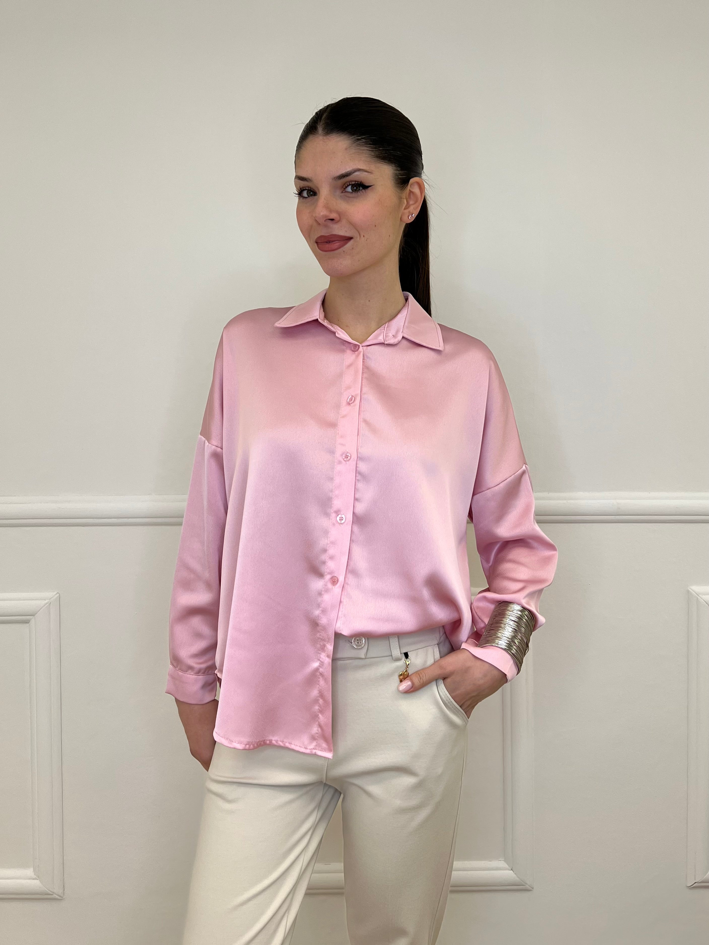 Camicia Over in Satin 2020