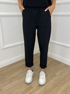 Pantalone Baggy 51013 Nero - Bazar Abbigliamento