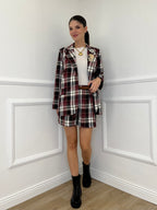 Completo Shorts A6964 Burgundy