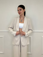 Tailleur Fluido 82068 Ecru