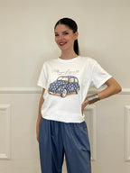 T-shirt Over Magnifique Strass