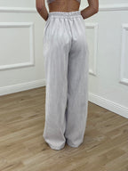 Pantalone Velluto a Coste 683 Panna